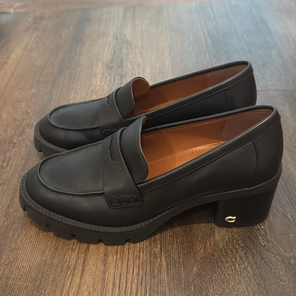 Coach Women’s Classic Black Slip-On Loafers - NWT size 6.5